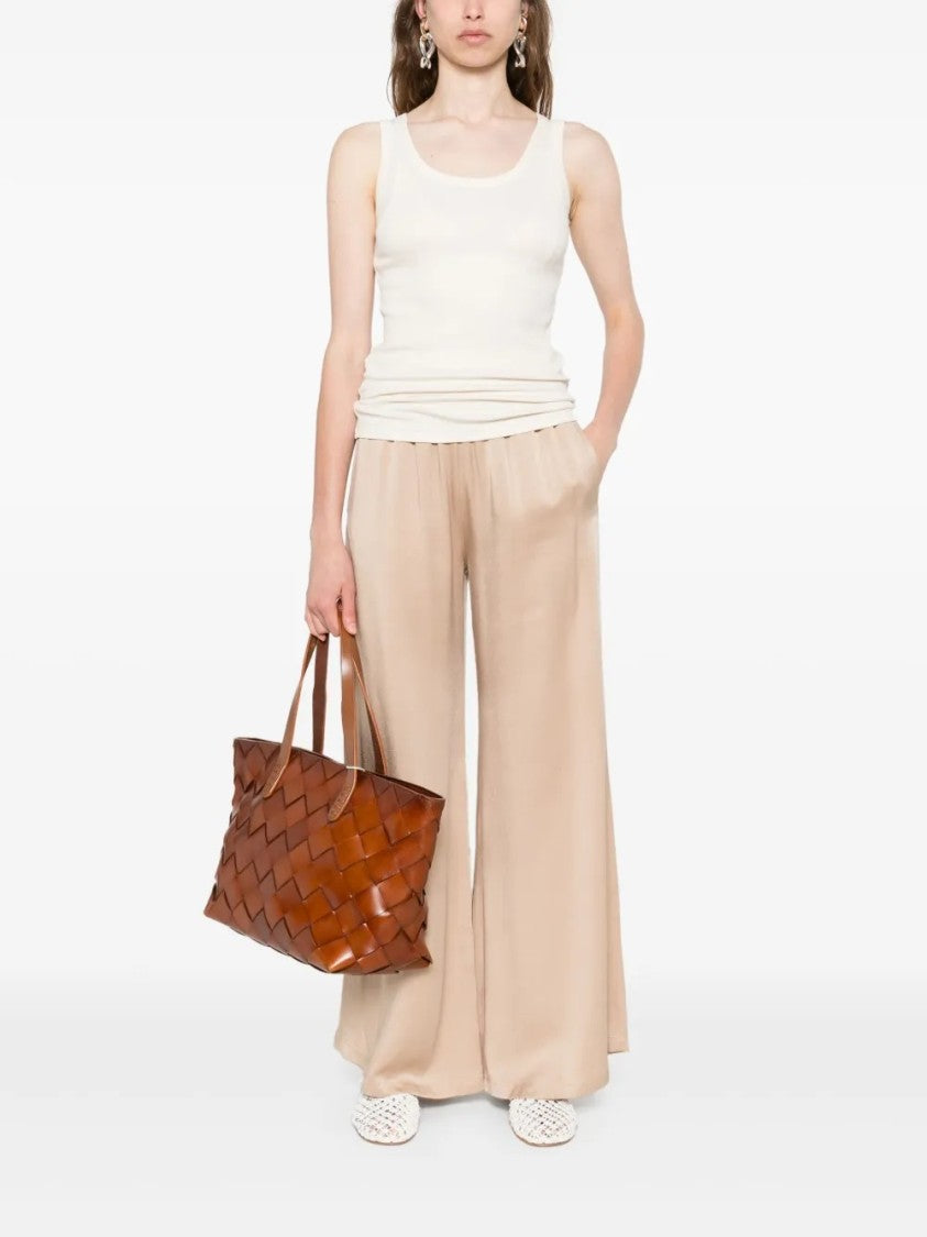 Fabiana Filippi Wide-Leg Pants With Relaxed Silhouette And Silky Texture