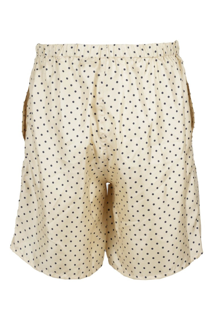 Ami Vanilla Silk Shorts