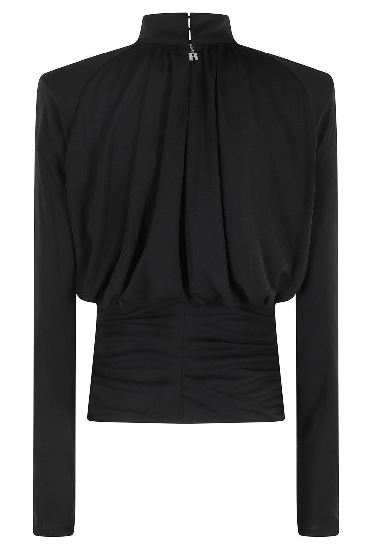 Rotate Ruched Ls Top