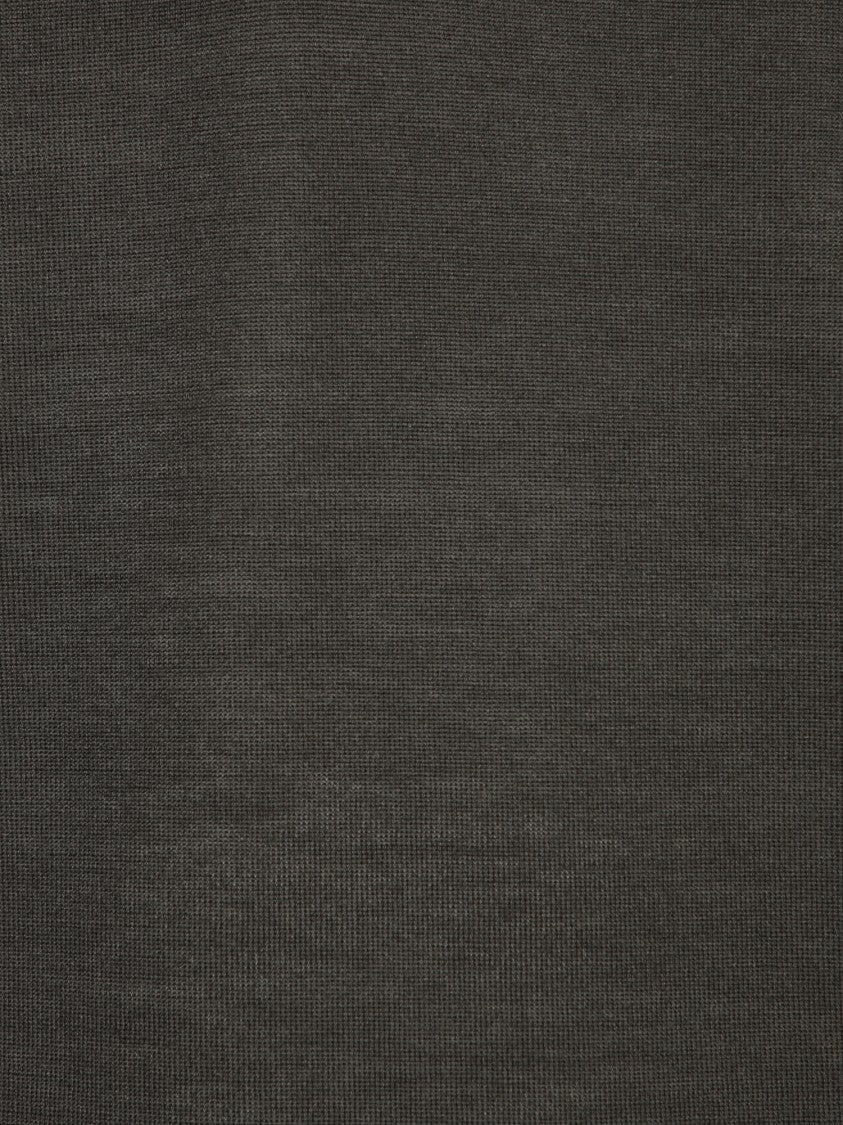 Dell'oglio Long-Sleeve Polo T-Shirt With Classic Collar