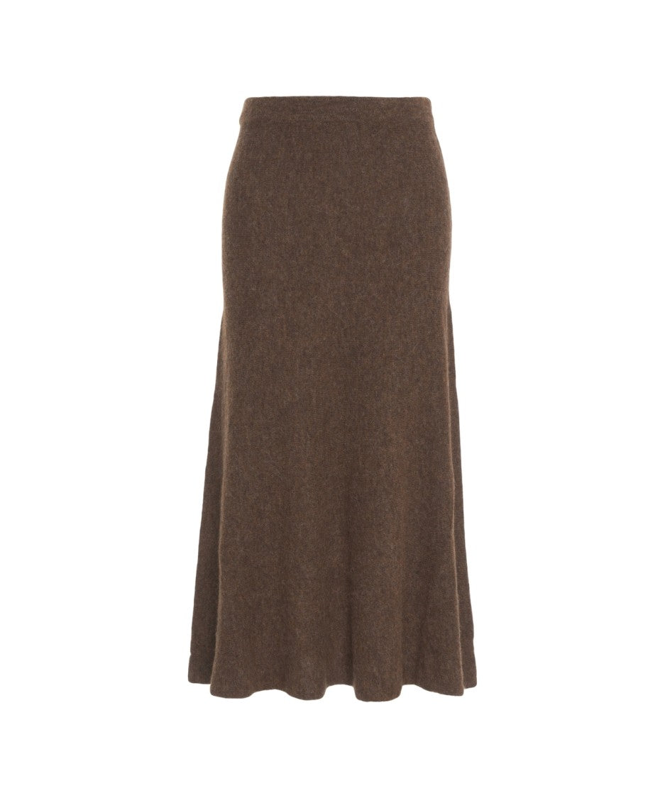 Kaos Trapeze Midi Skirt