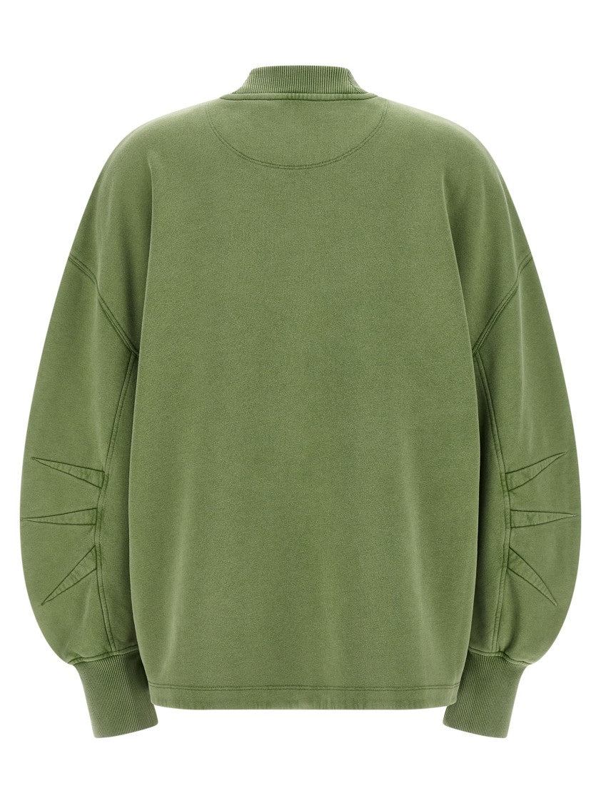 The Attico Shaped Slit Sweatshirt