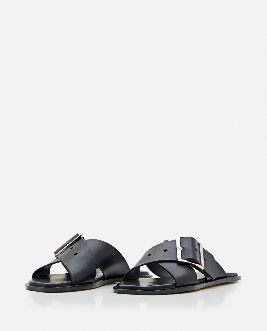 Loewe Petal Belt Flat Sandal