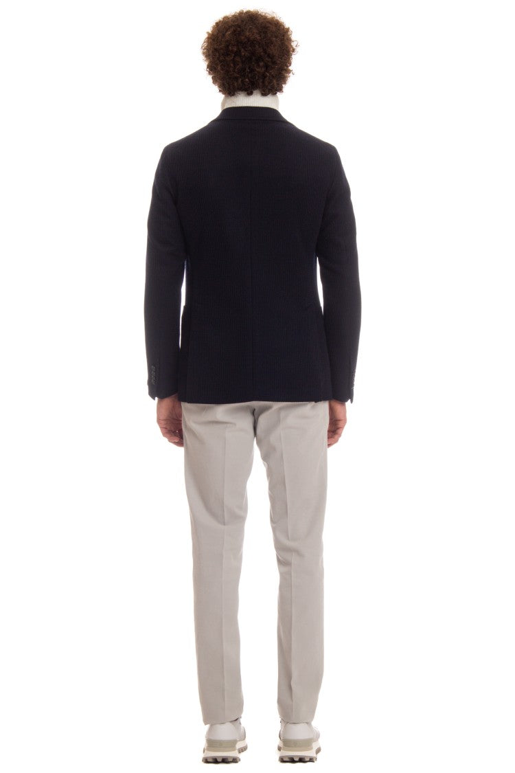 Tagliatore Wool Jersey Jacket Mod. Montecarlo