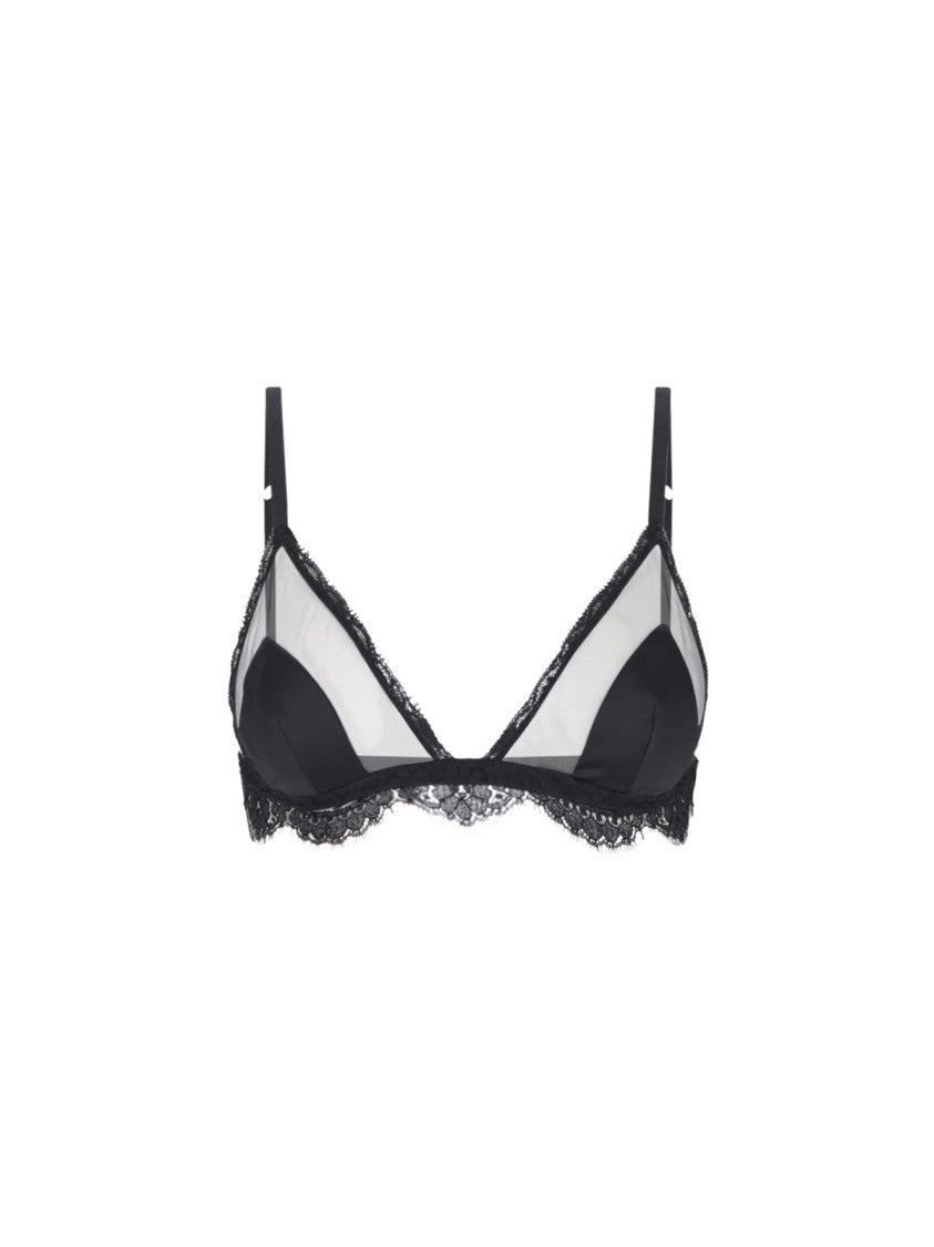 Dolce & Gabbana Triangle Bra – Black