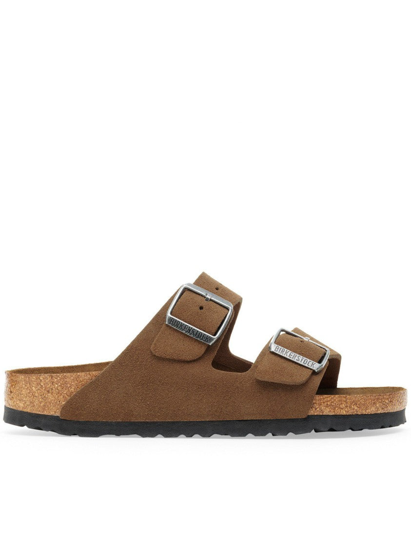 Birkenstock Arizona Sfb Open Toe Cork Sandals