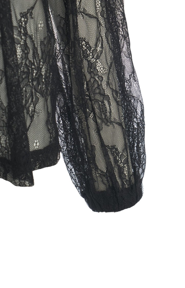 Kaos Lace Shirt With Bow Details