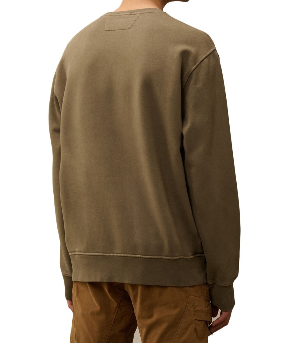 C.P. Company Long-Sleeve Crewneck Sweatshirt With Pocket Detail