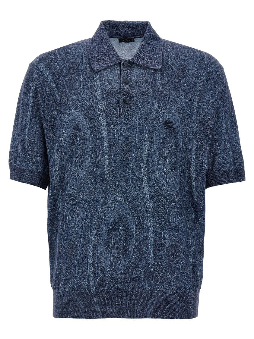 Etro Paisley' Polo Shirt