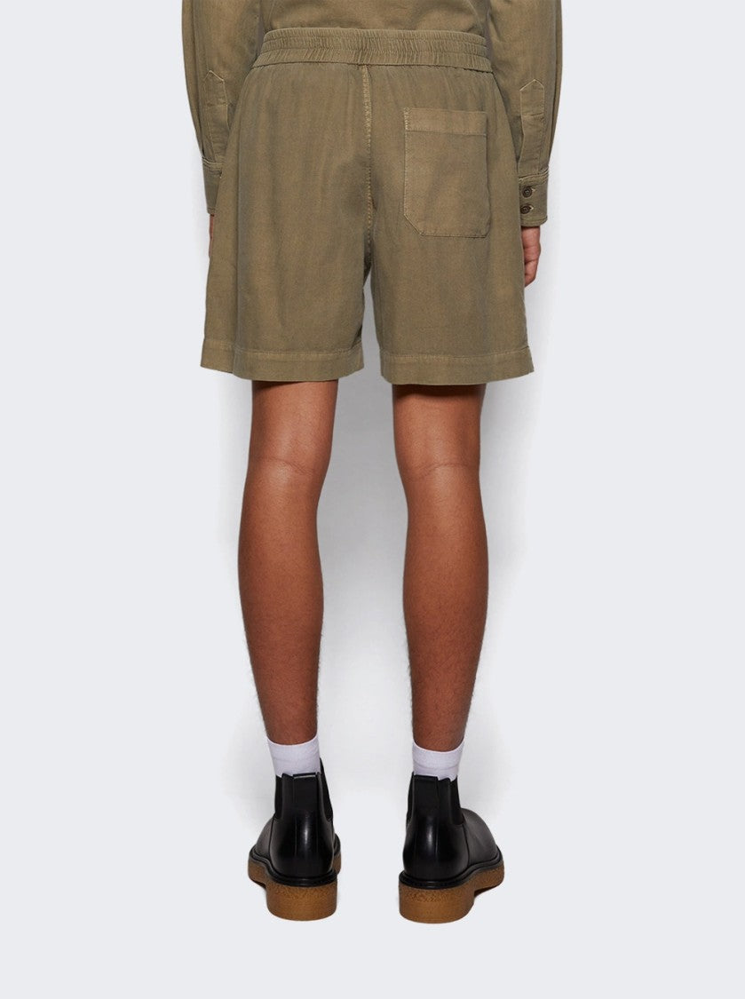 The Elder Statesman Early Dawn Crop Short New Olive