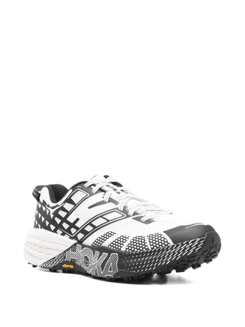 Hoka Low-Profile White Sneakers