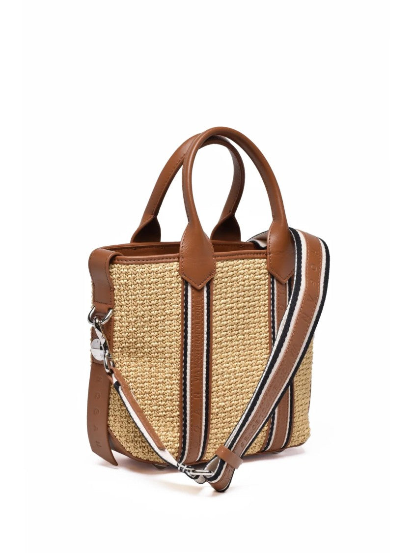 Hogan Shopping Bag - Brown/Beige