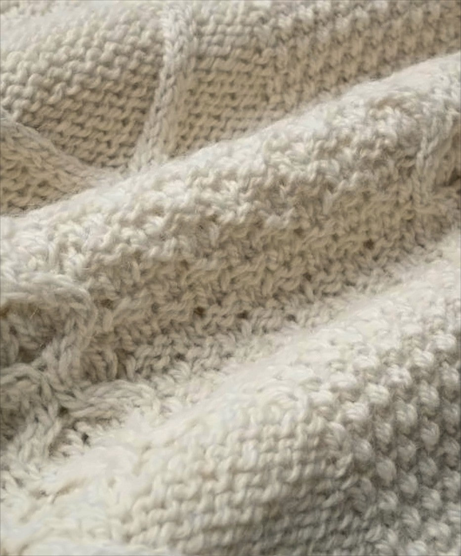 Howlin Textured Knit Sweater In Soft Wool