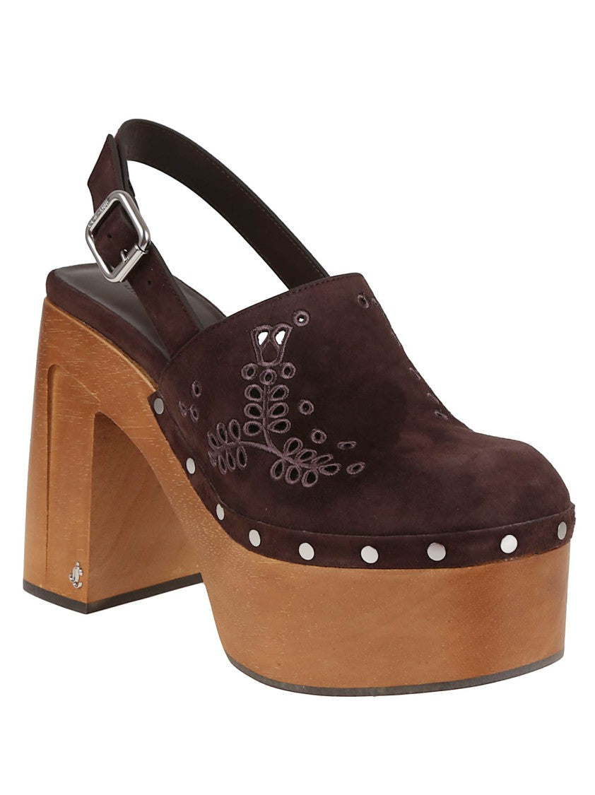 Jimmy Choo Alida Suede Wedge
