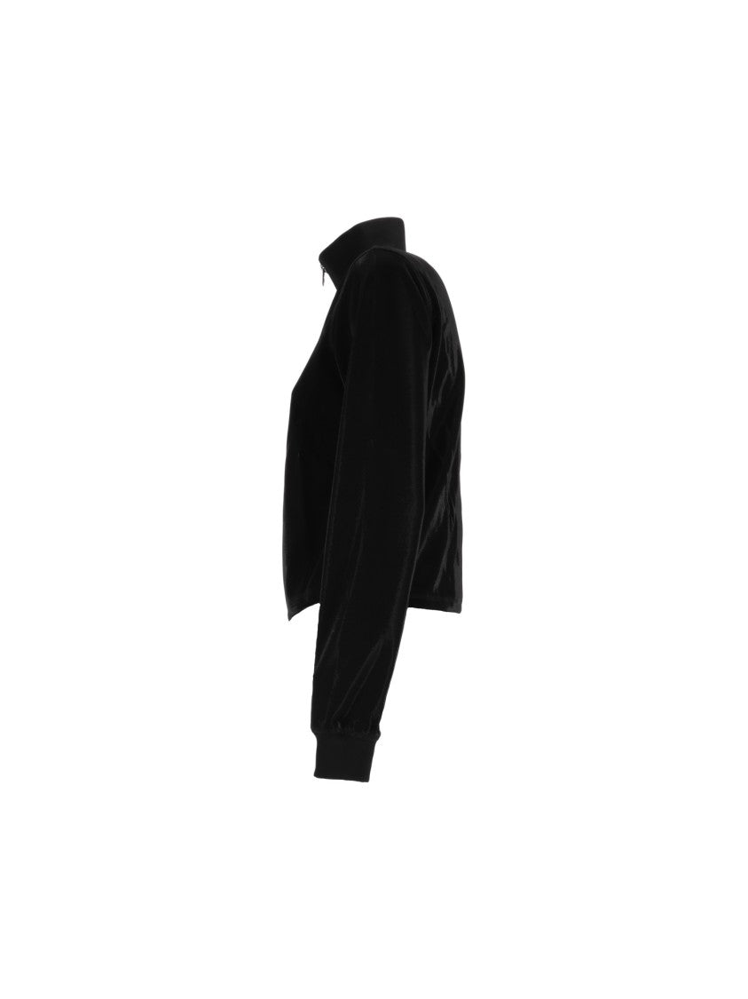 Diesel F-Rosy Cropped Velvet Jacket