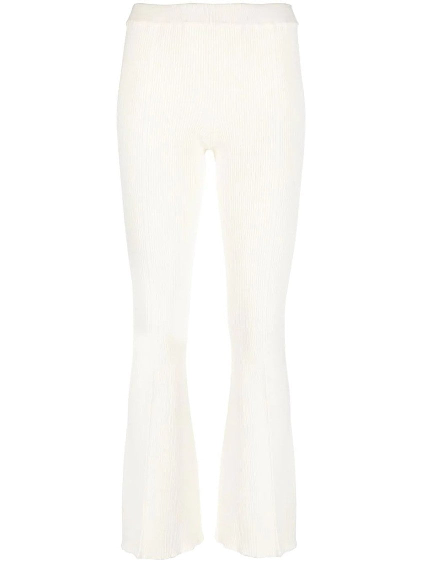 Aeron Ribbed Slit Front Leggings