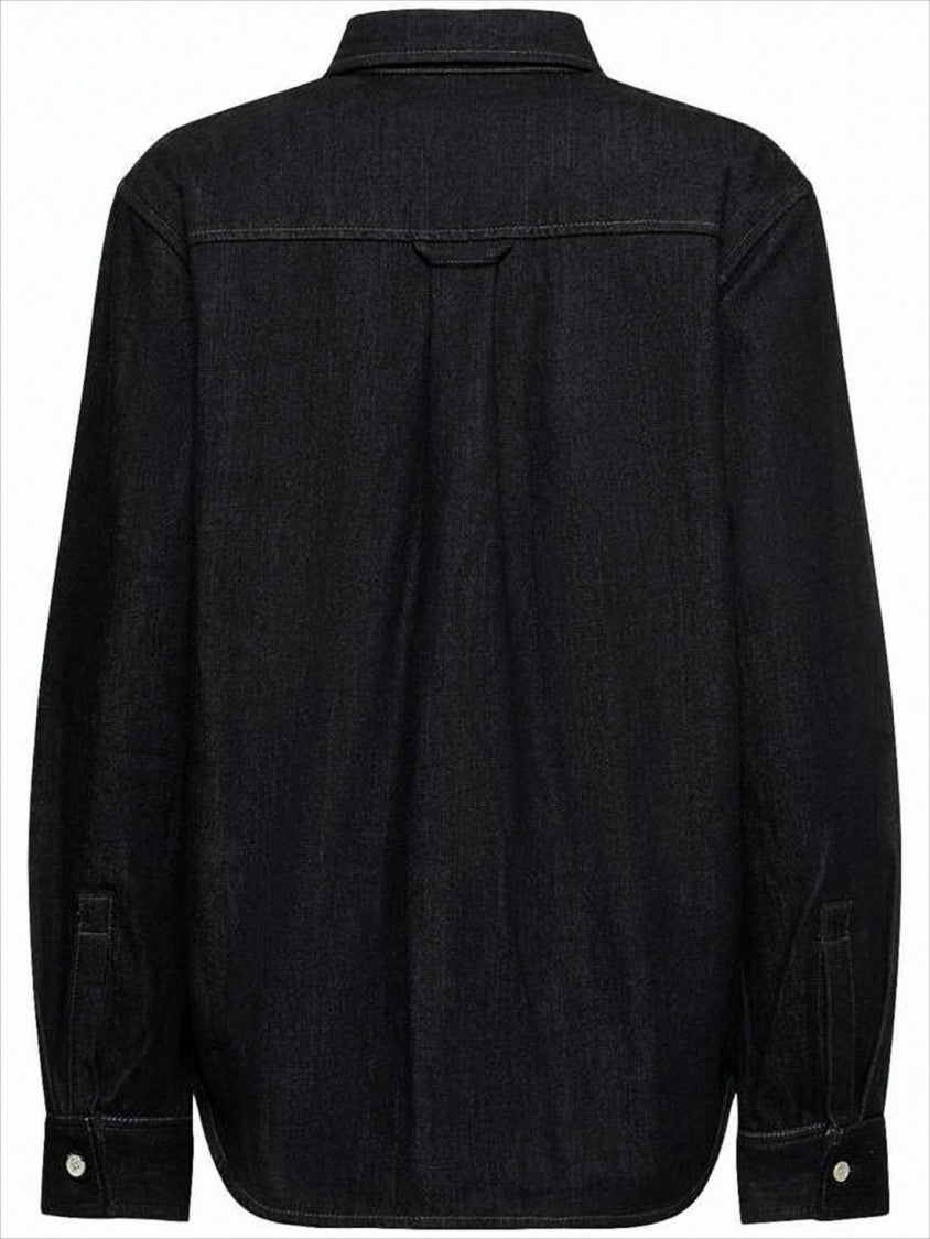 Jil Sander Structured Silhouette Button-Down Shirt With Flap Pockets
