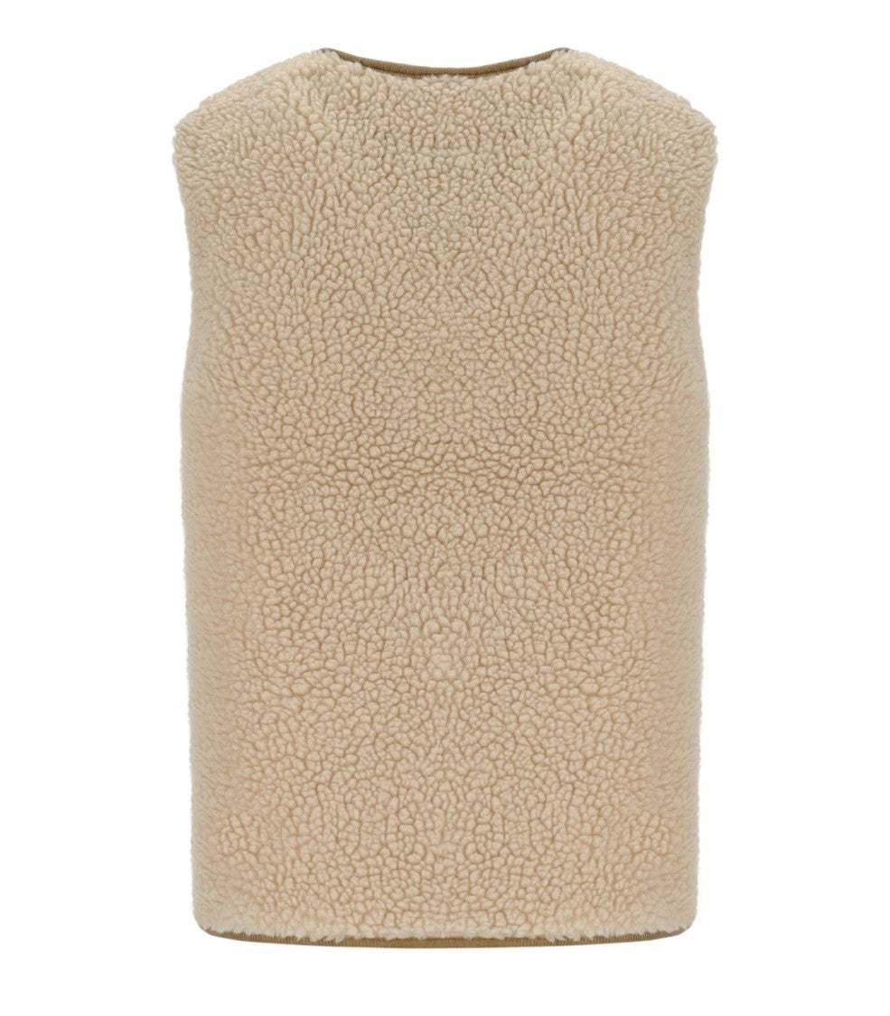 Barbour Luciana Fleece Natural Vest