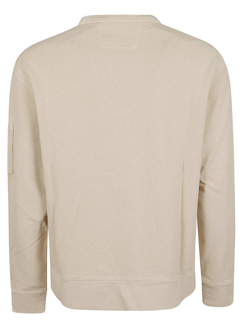 C.P. Company Crew Neck Sweatshirt With Iconic Lens Detail