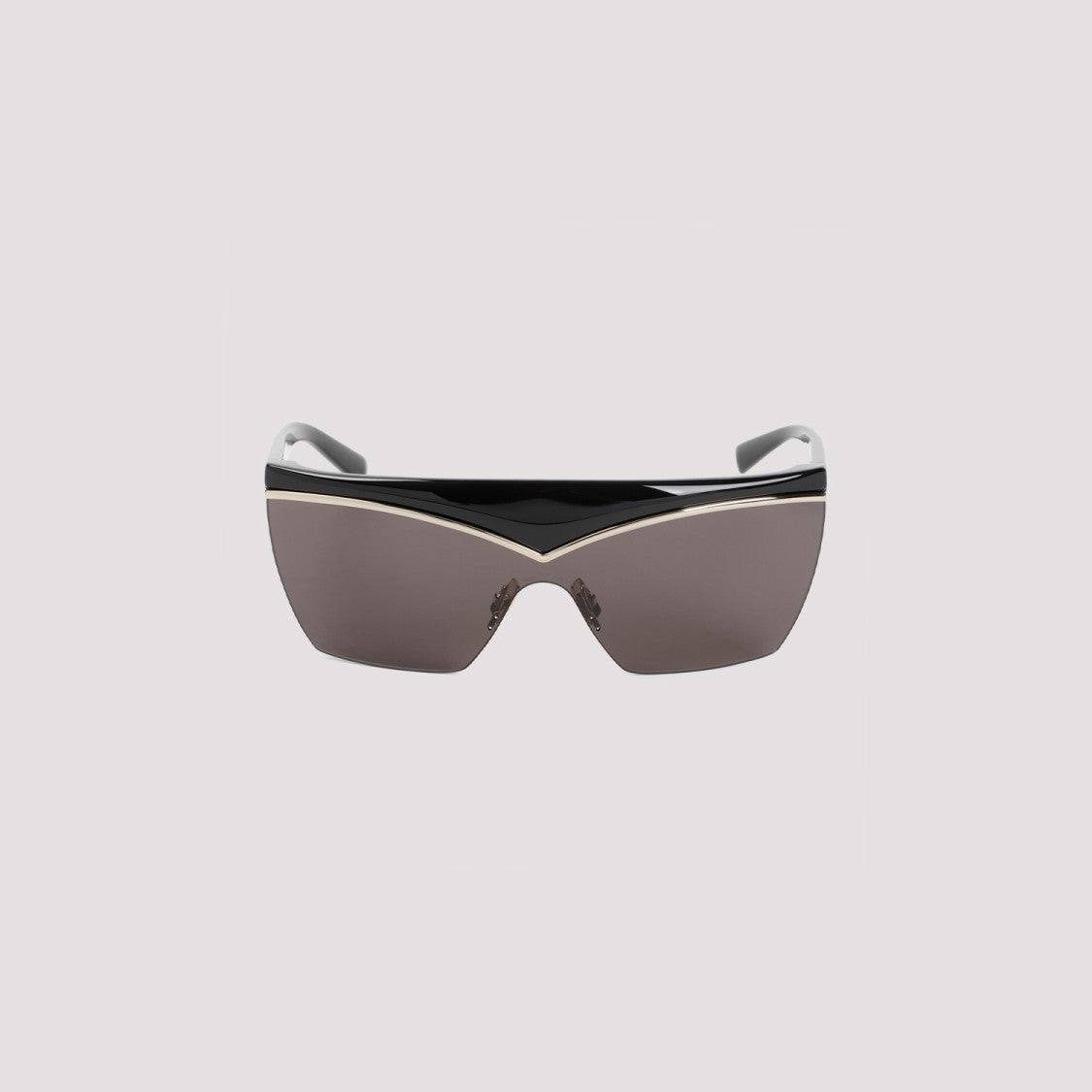 Saint Laurent Mask Black Acetate Sunglasses