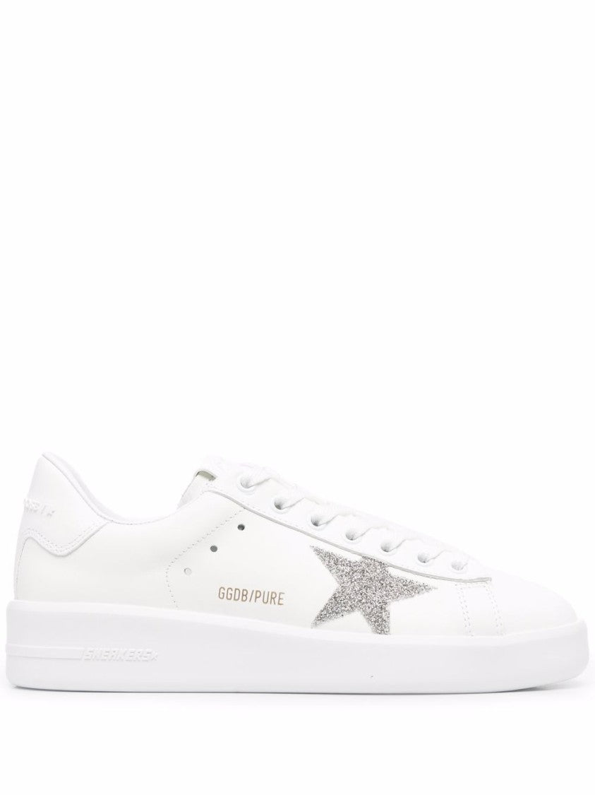 Golden Goose Pure Star Leather Sneakers