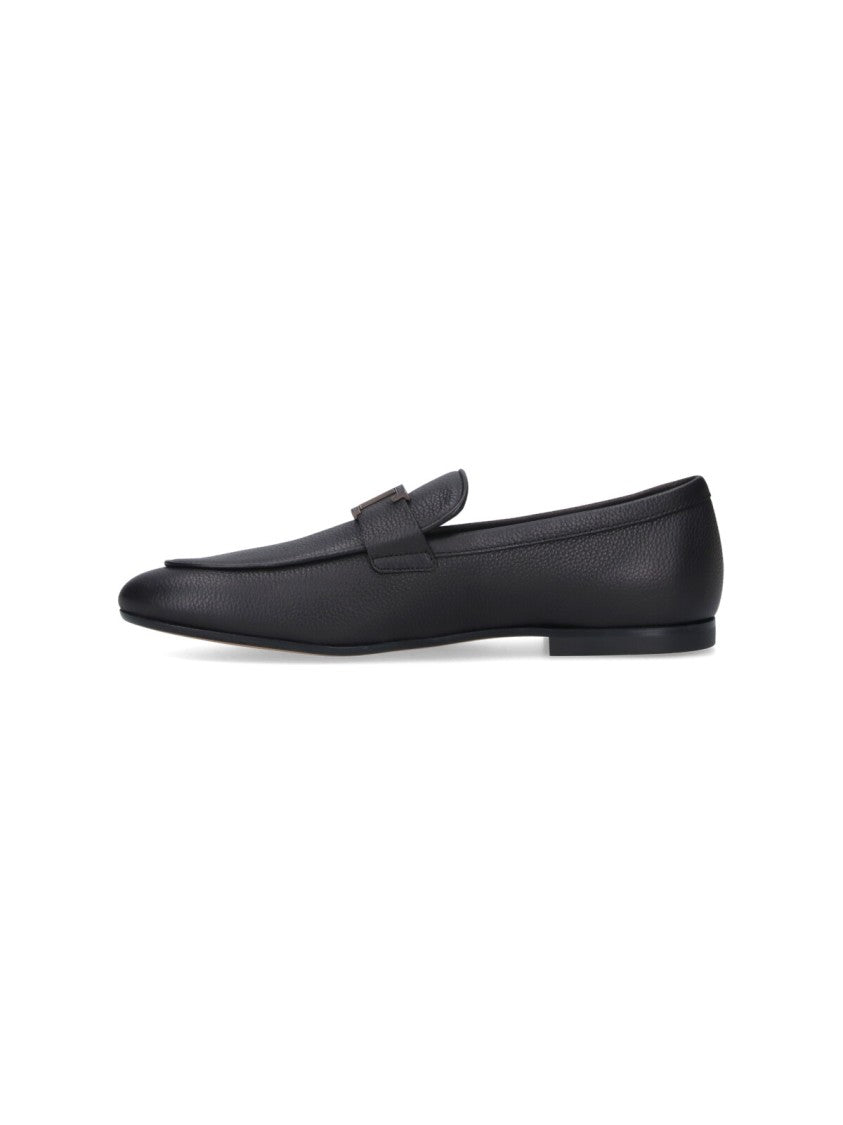 Tod's "T Timeless" Moccasins Black
