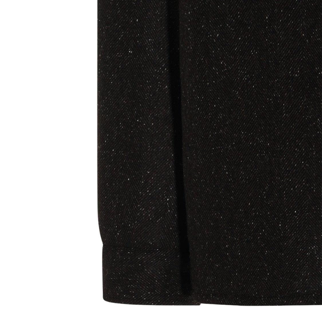 Eleventy Casual Jacket With Stand Collar And Speckled Texture