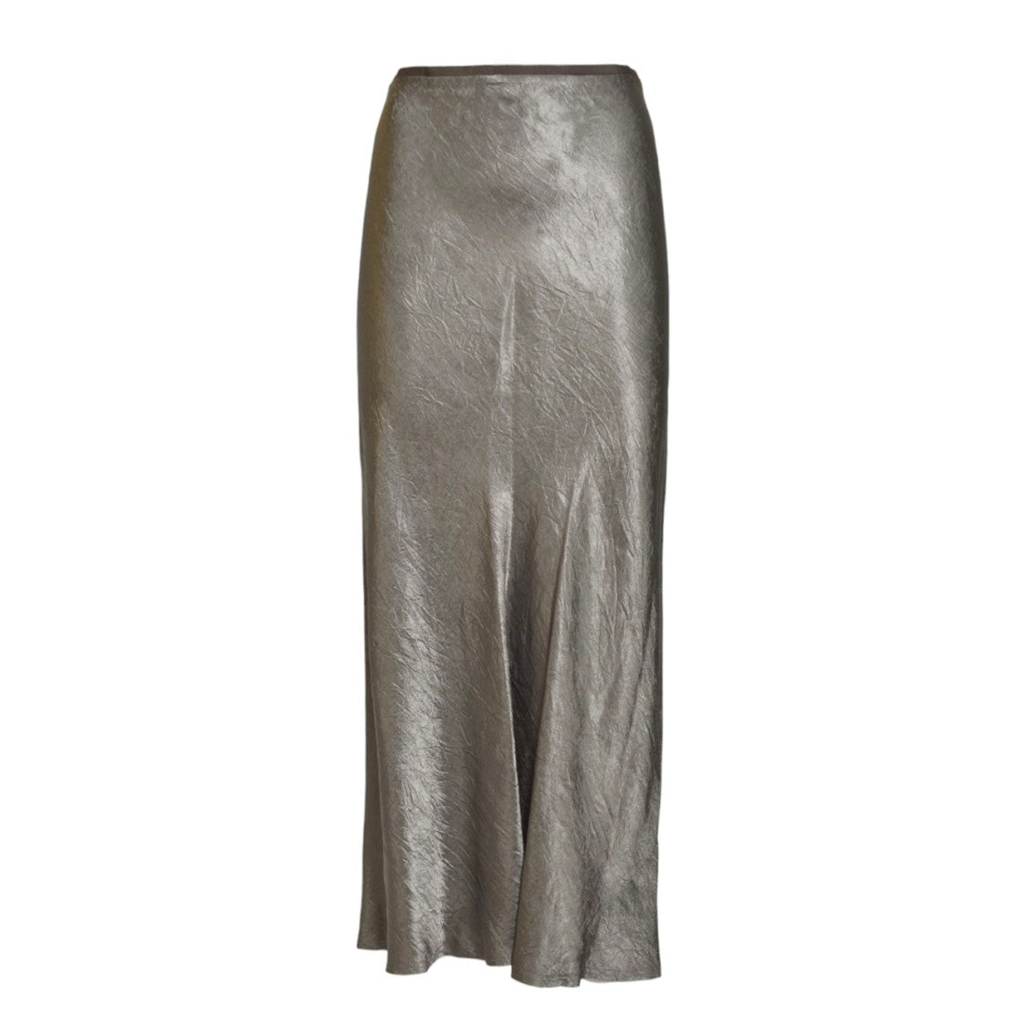 Maison Margiela Maxi Skirt With Subtle Sheen And Fluid Drape