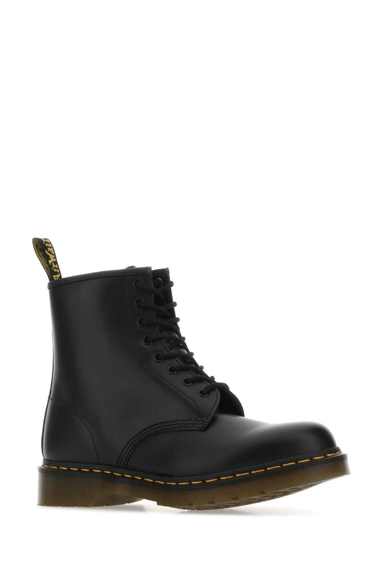 Dr. Martens Black Leather 1460 Ankle Boots