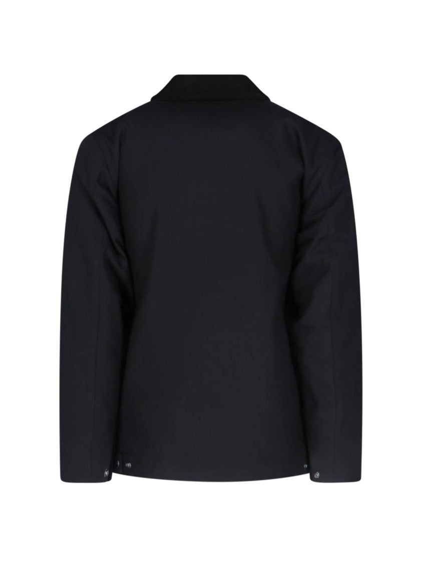 Carhartt Wip Black Detroit Cotton Jacket