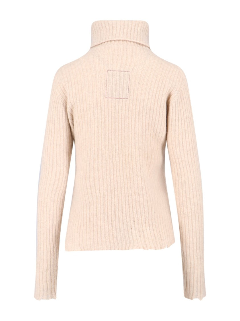 Uma Wang Turtleneck Sweater – Beige