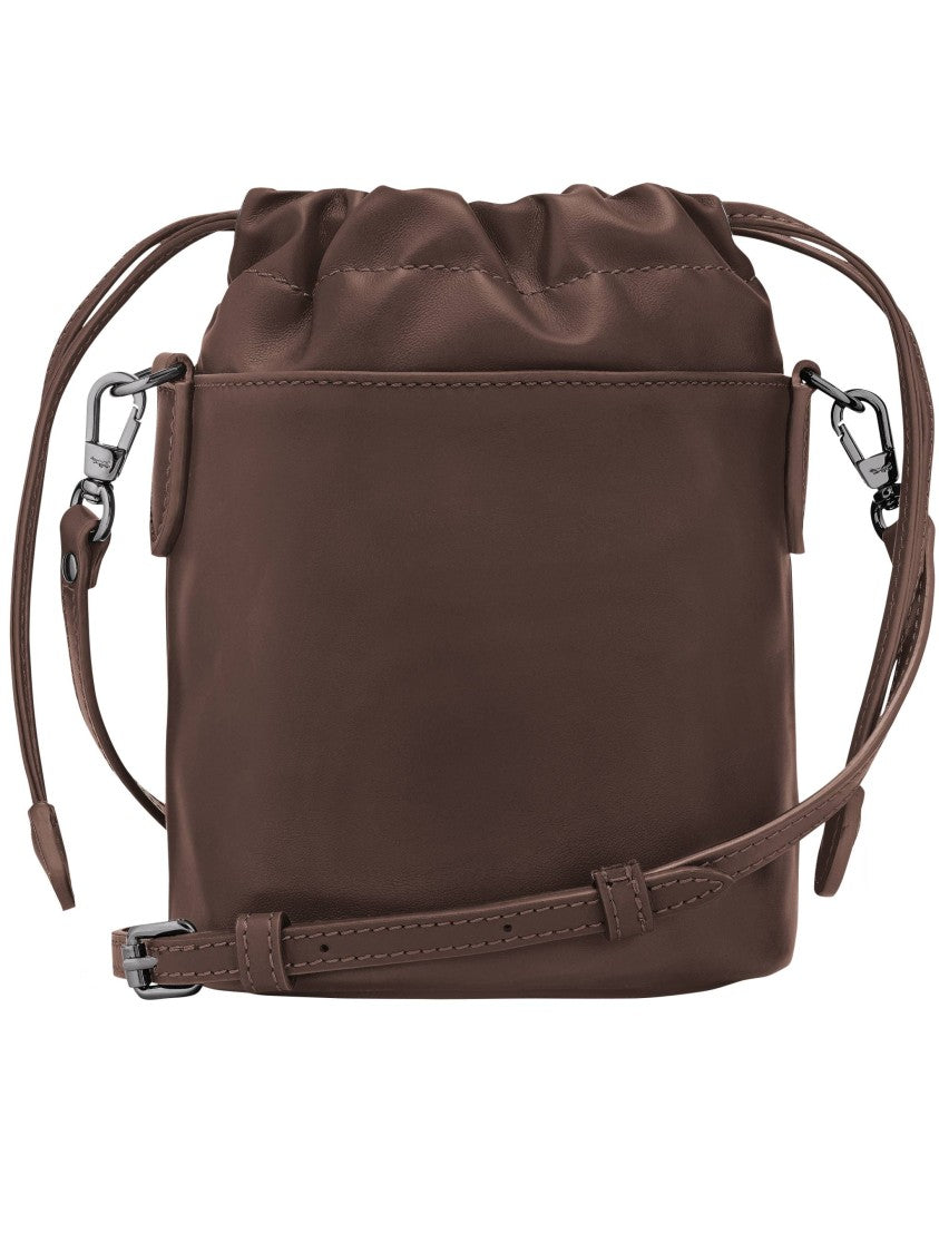 Longchamp Brown Le Pliage Xtra Square Crossbody Bag