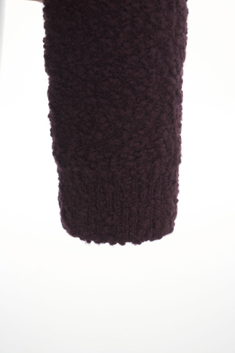 Elisabetta Franchi Bouclé Knit Polo Shirt