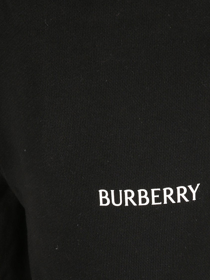 Burberry Black Shorts With Adjustable Drawstring