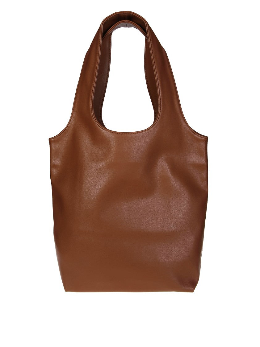 A.P.C. Brown Small Tote With Cut-Out Handle