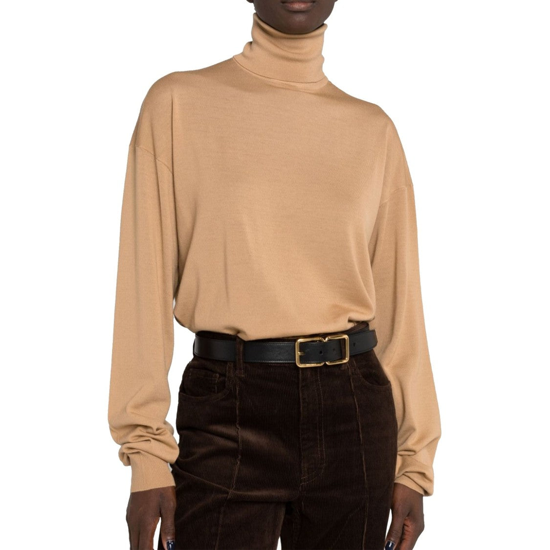 Saint Laurent High-Neck Pullover