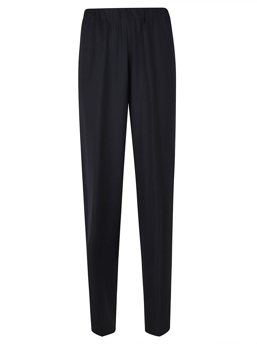Fabiana Filippi Wool-Blend Elasticated Straight-Leg Pants