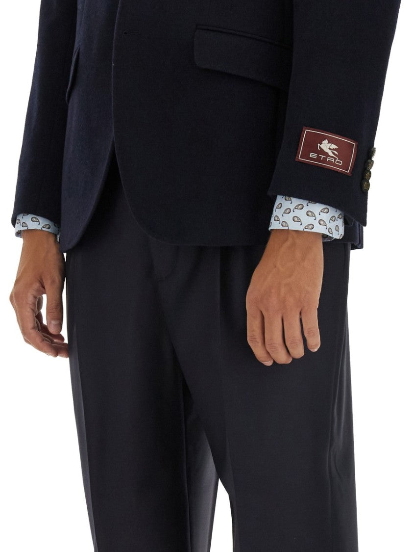 Etro Single-Breasted Jacket