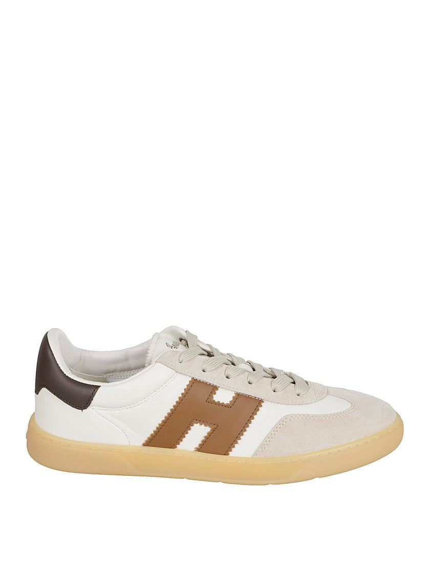 Hogan White Hogan Cool Sneakers With Serrated Logo