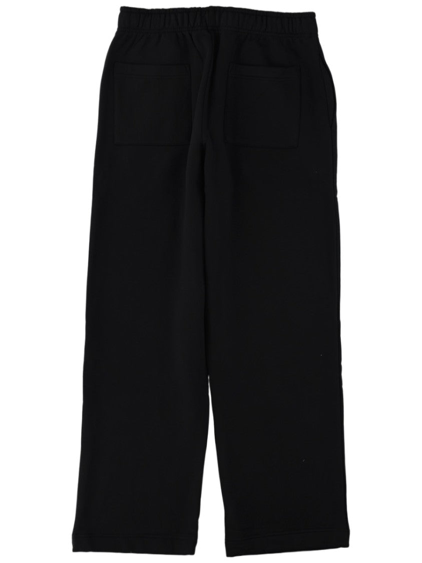 Versace Jeans Couture Relaxed Fit Track Pants With Vertical Logo Print