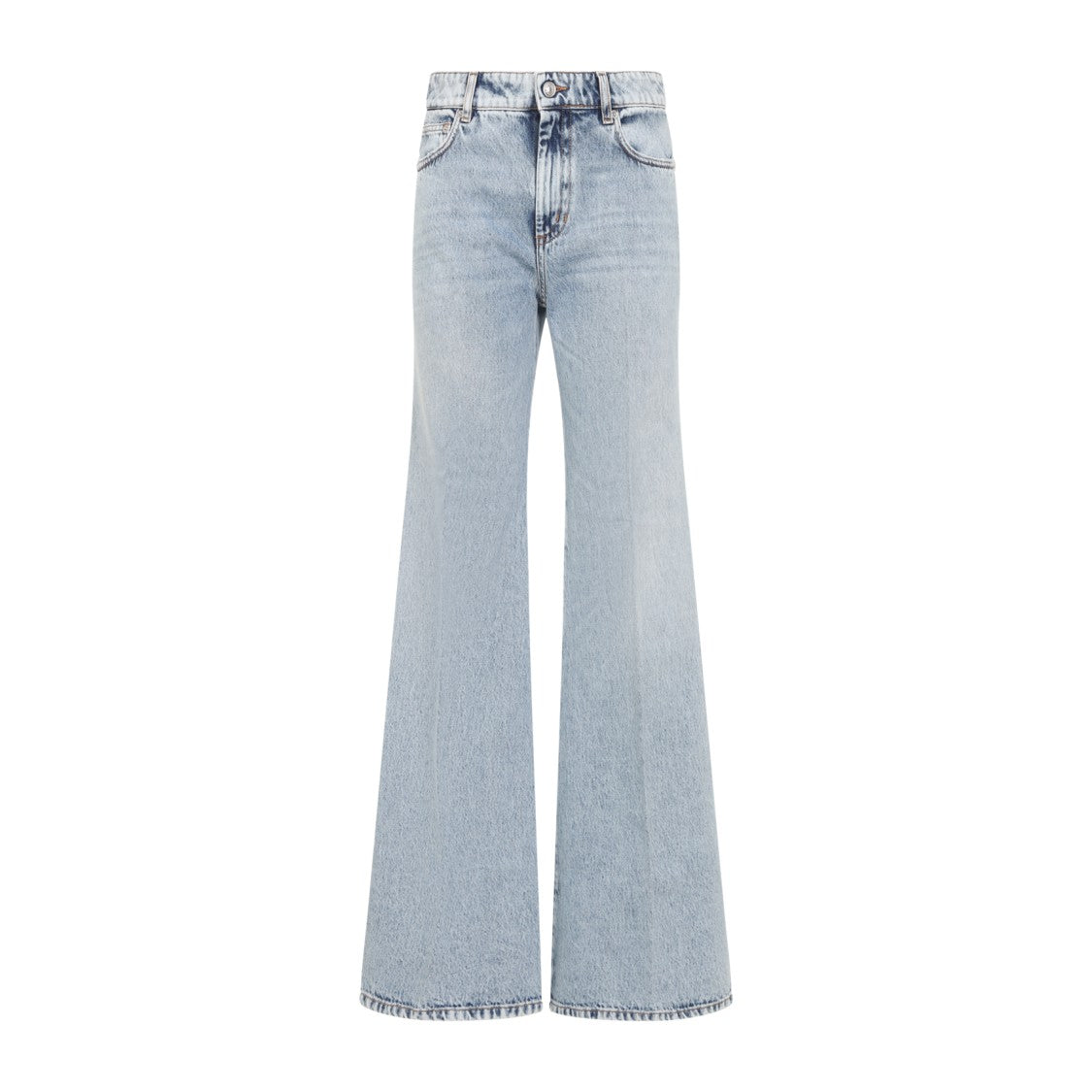 Sportmax High-Waisted Wide-Leg Jeans