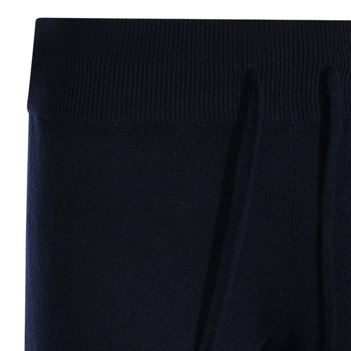 Lisa Yang Ribbed Waistband Drawstring Wide-Leg Pants