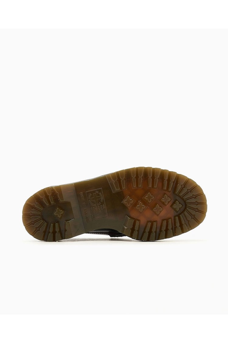 Dr. Martens Black Penton Leather Penny Lug Sole Loafers