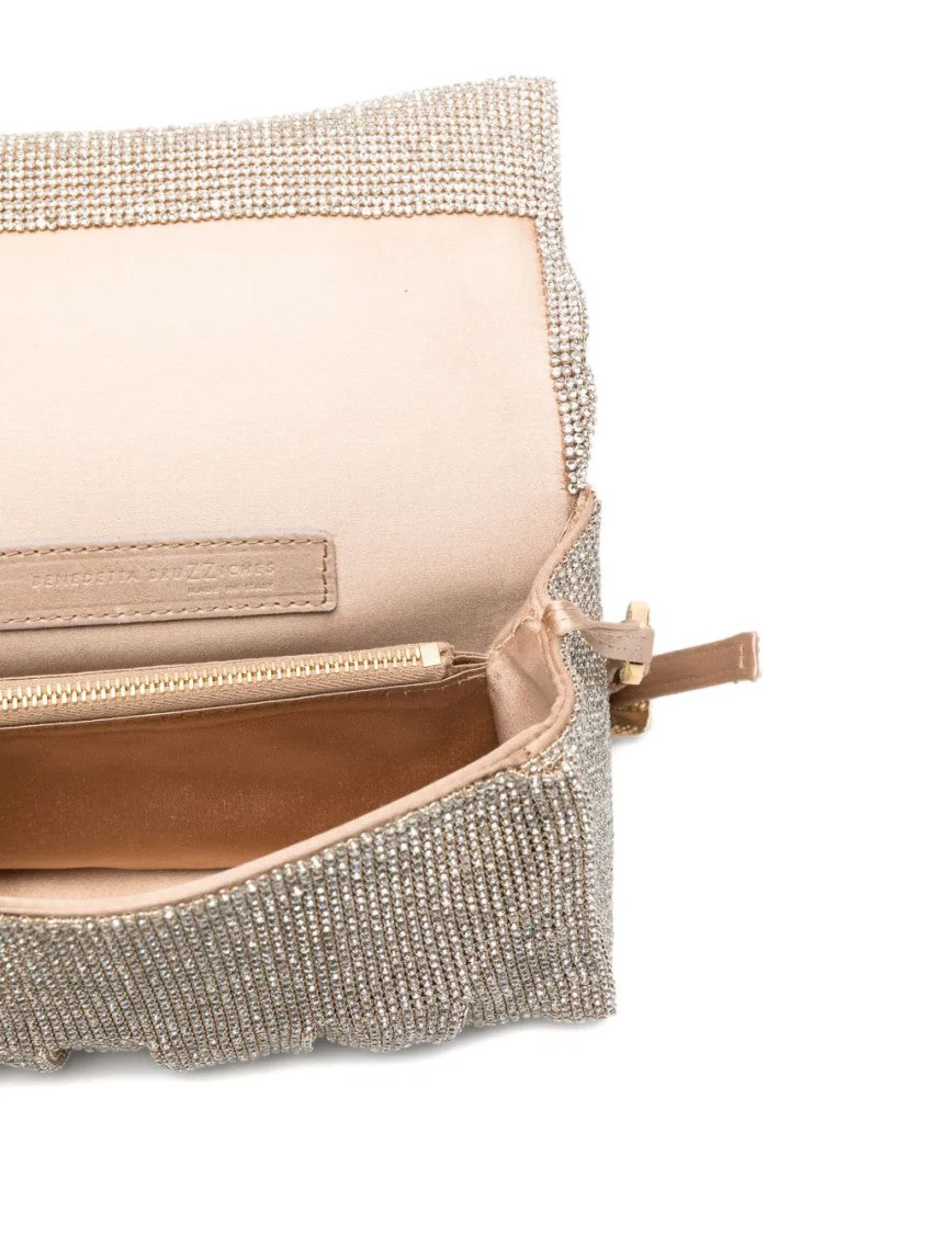 Benedetta Bruzziches Structured Handbag With Detachable Shoulder Strap And Minimalist Design