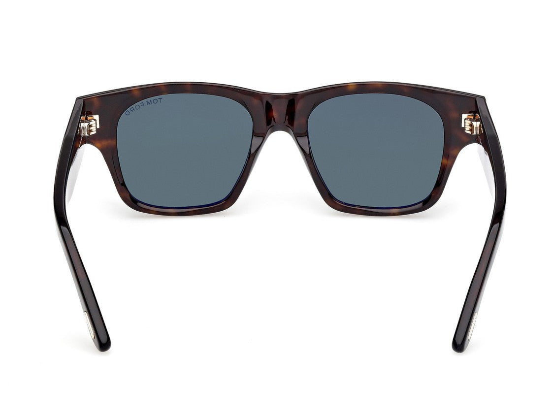 Tom Ford Tortoiseshell Ft1280 Oversized Square Acetate Sunglasses