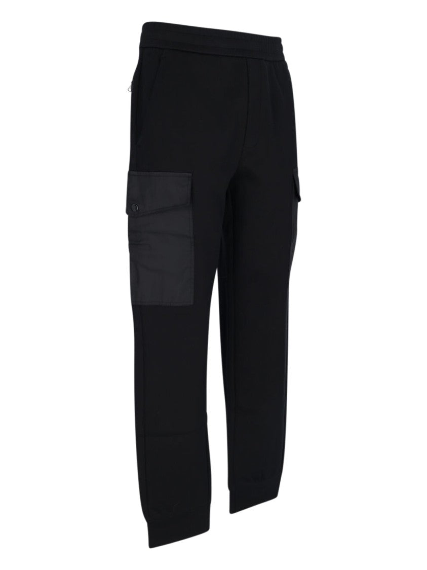 Prada Logo Track Pants – Black