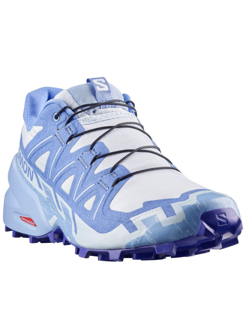 Salomon White Speedcross 6 Lightweight Running Sneakers