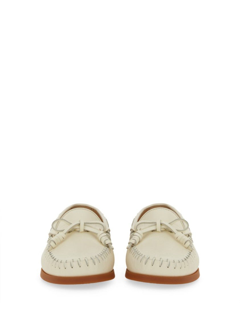 Valentino Garavani "Palm Avenue" Boat Moccasin