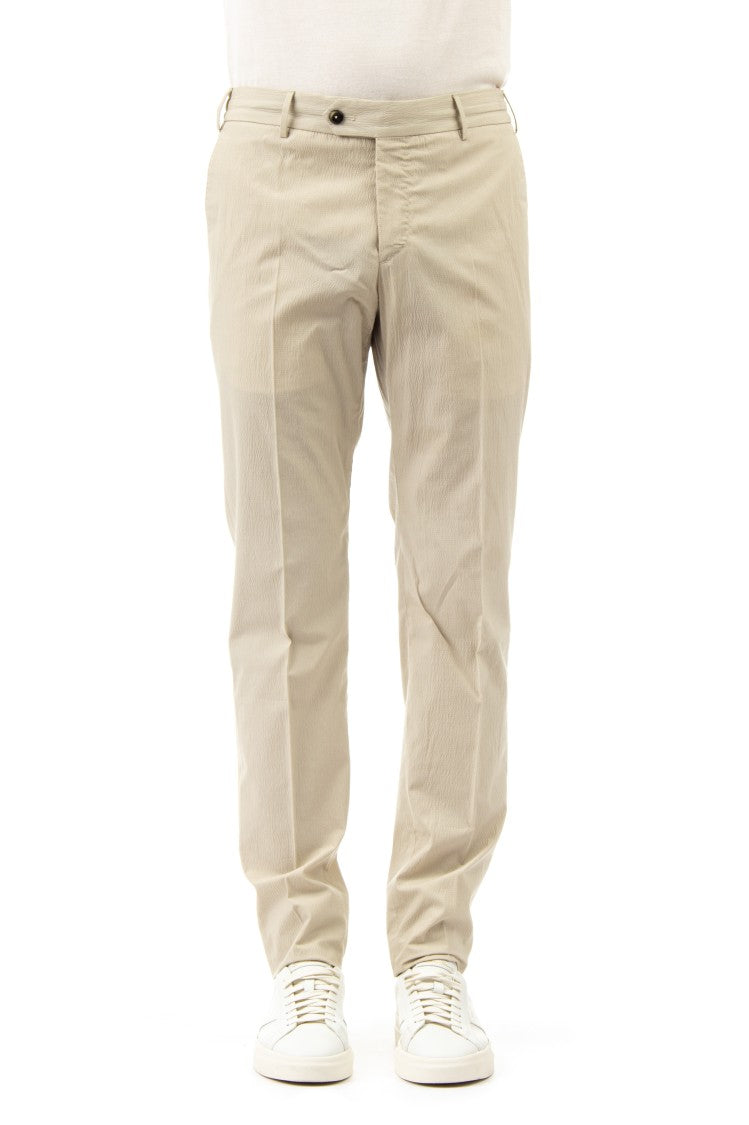 Pt Torino Embossed Cotton Slim Jogger Trousers
