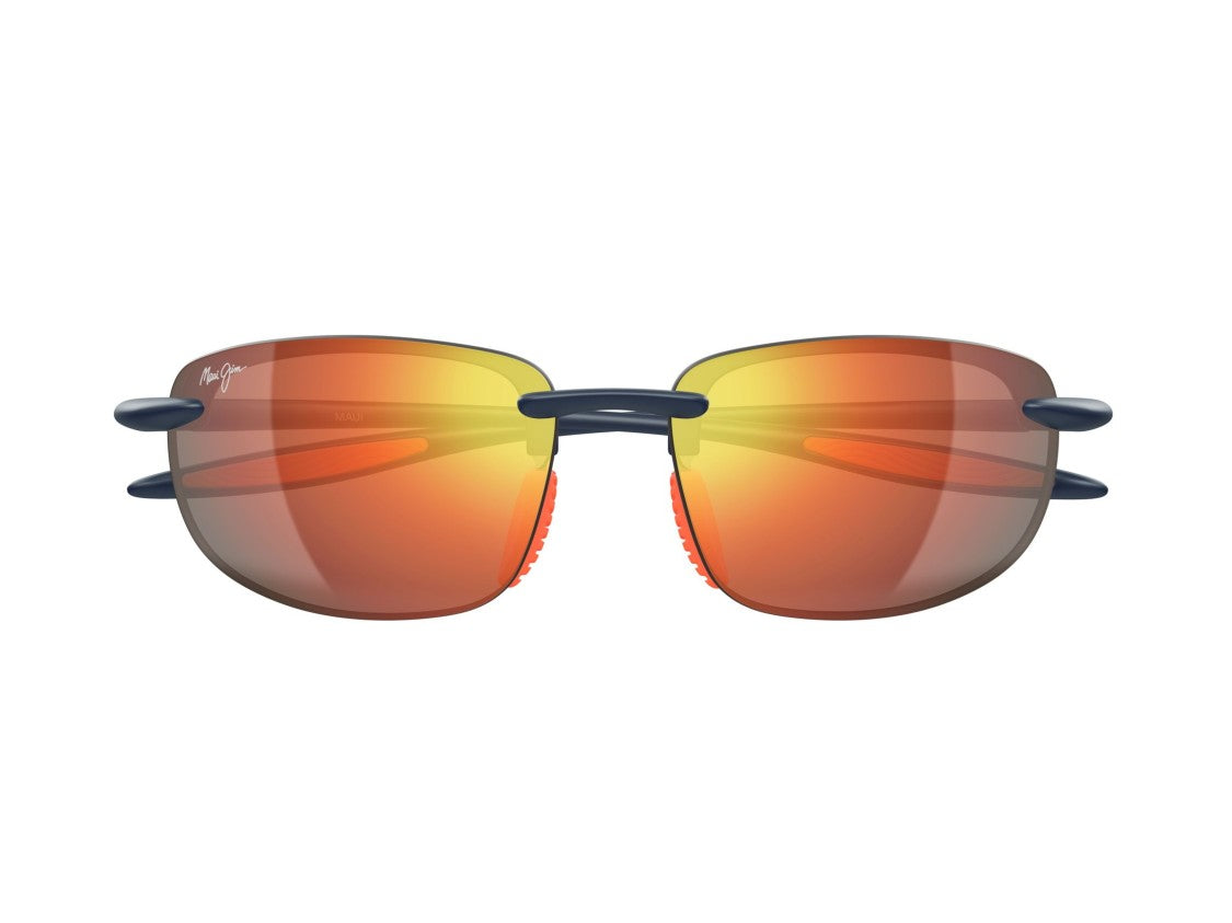 Maui Jim Orange Mj0676s Mirrored Gradient Rimless Sunglasses